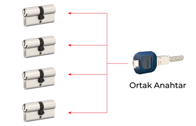 Çoklu Ortak Anahtarlı Sistem