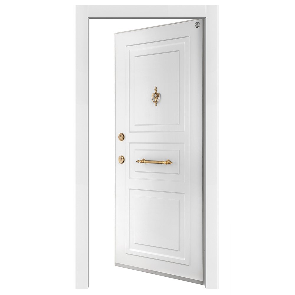 Kale D04 dinamik çelik kapı kapalı görünüm